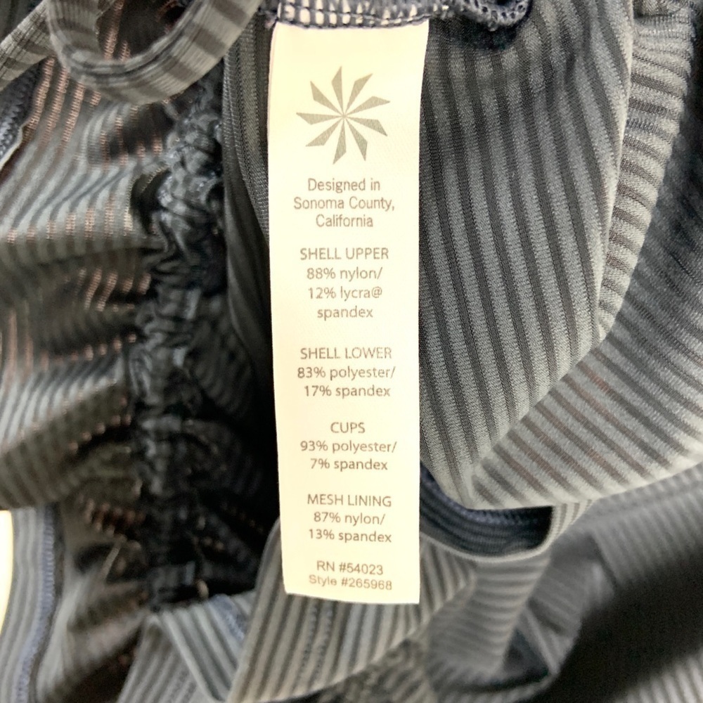 Athleta Skills Drills Racerback Tank Gray Sz XXS? - Picture 6 of 6